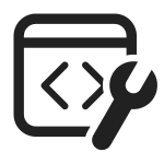 Window Dev Tools SVG Icon